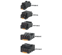 Omron Relay Sockets P2RF, PF, PTF Series